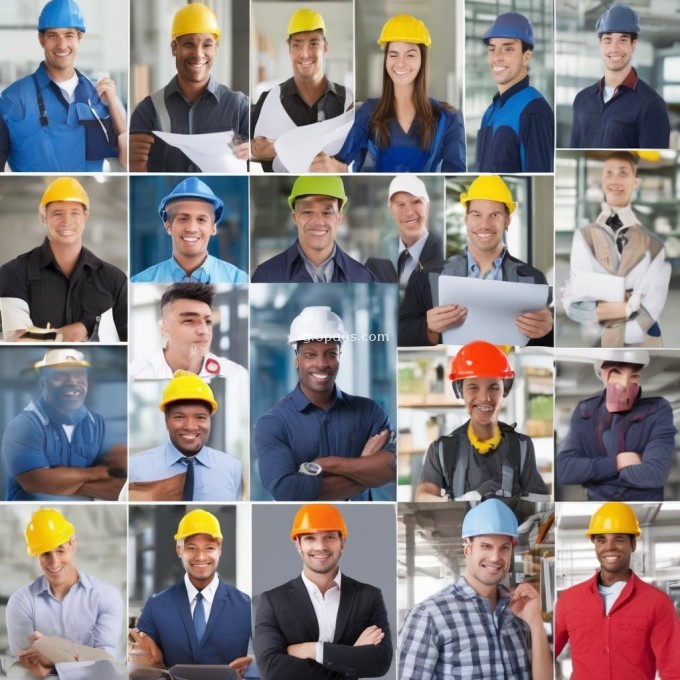 在不同的行业中工作的男性具有哪些性格特征？