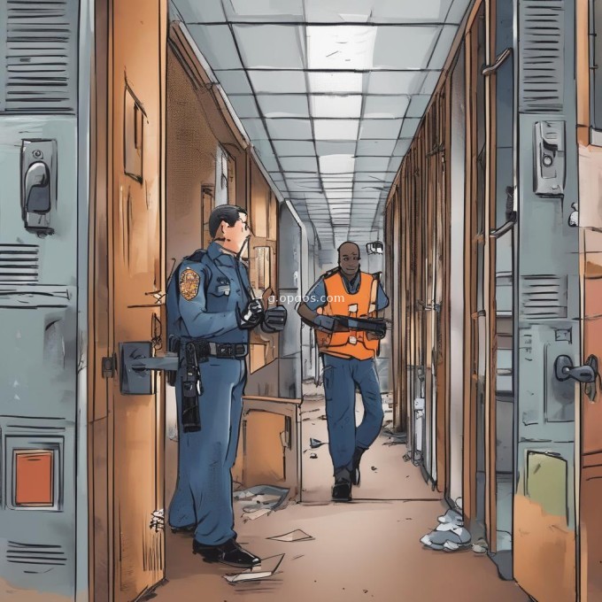 如果学生发生紧急情况如何联系学校的安保人员？